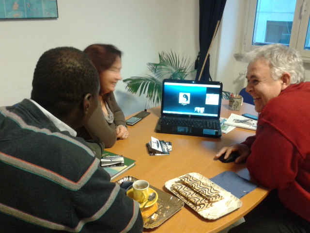 20150123 Simon Piero Patrizia con skype con Chiara