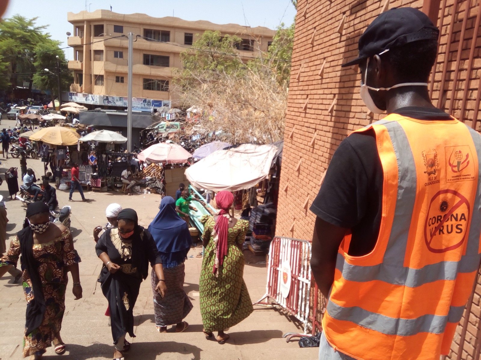 Ingresso del mercato centrale di Ouagadougou