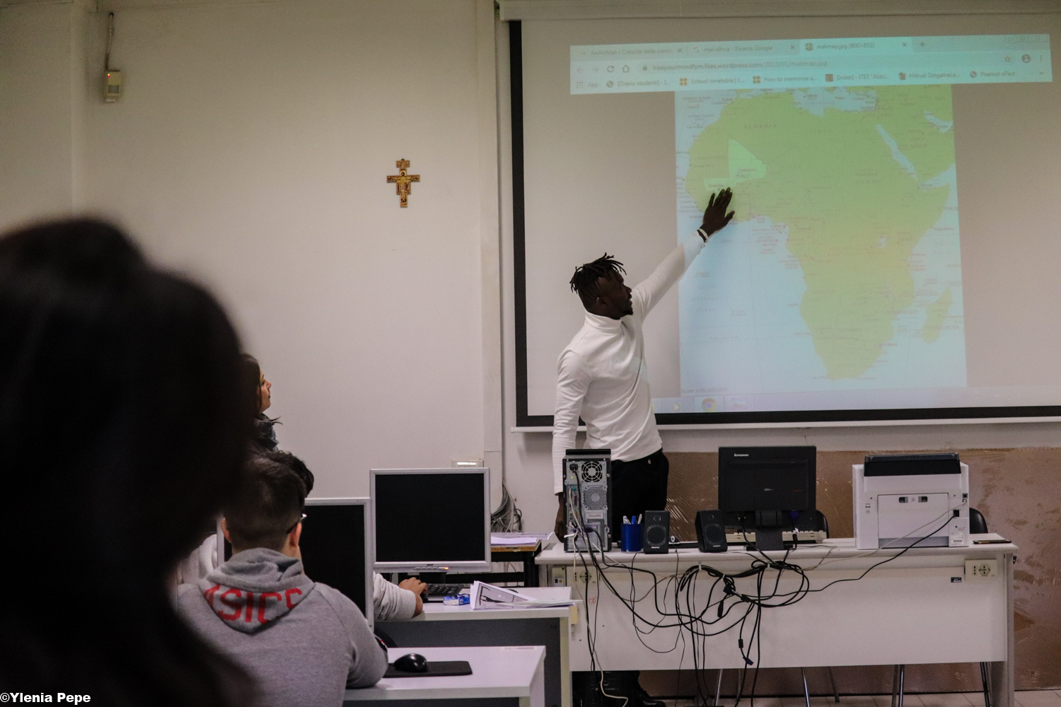 Human Library con Moussa Doumbia 25 anni rappresentante diaspora maliana in Umbria