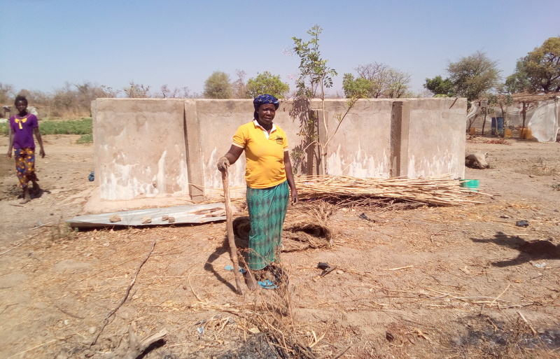 FOTO 5 una beneficiaria dxel progetto RASAD AID 10912 la signora Samanta