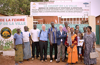 Le champ de la ville  La cooperazione italiana definisce il nuovo programma triennale in Burkina Faso