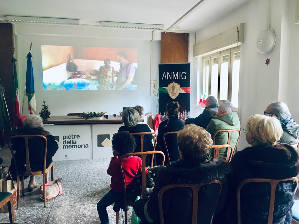 proiezione a cura di Tamat presso la sede di Perugia di Anmig